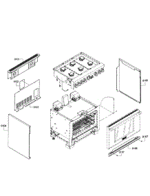 Main Assy parts for Thermador Gas Range PRG366JG/02 from AppliancePartsPros.com