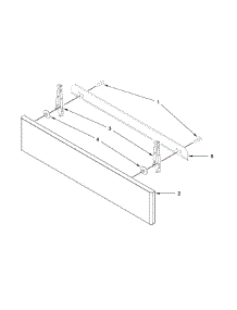 Drawer Parts parts for Jenn-Air Electric Range JES1750CES0 from AppliancePartsPros.com