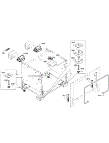 Cabinet Assy parts for Thermador Gas Range PRG366JG/03 from AppliancePartsPros.com