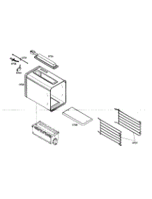 Left Oven 1 parts for Thermador Gas Range PRG486EDG04 from AppliancePartsPros.com