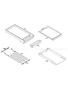 Griddle parts for Thermador Gas Range PRG486EDG04 from AppliancePartsPros.com