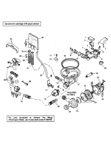 Component Assy parts for Bosch Dishwasher SHU33A02UC/14 from AppliancePartsPros.com