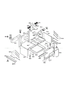 Cabinet Parts 2 parts for Thermador Gas Range PRG304EG01 from AppliancePartsPros.com