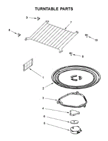 Turntable Parts parts for Maytag Microwave/Hood Combo MMV4206FZ1 from AppliancePartsPros.com