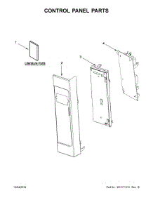 Control Panel Parts parts for Maytag Microwave/Hood Combo MMV4206FZ1 from AppliancePartsPros.com