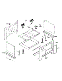 Mount Assy parts for Thermador Gas Range PRG364EDG01 from AppliancePartsPros.com