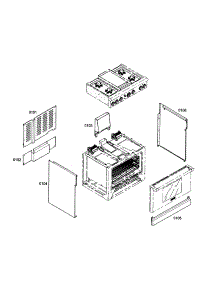 Cabinet Parts parts for Thermador Gas Range PRG364EDG01 from AppliancePartsPros.com