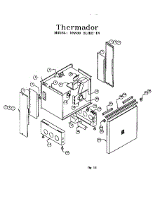 Slide-In parts for Thermador Electric Range RES30QB / 9708 & UP from AppliancePartsPros.com