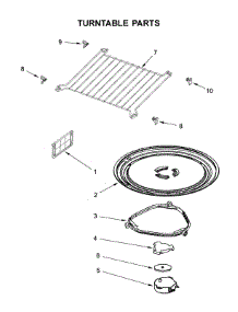 Turntable Parts parts for Maytag Microwave/Hood Combo YMMV4205FB3 from AppliancePartsPros.com