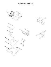 Venting Parts parts for Jenn-Air Range JGRP436WP02 from AppliancePartsPros.com