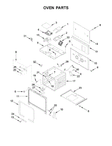 Oven Parts parts for Jenn-Air Range JGRP436WP02 from AppliancePartsPros.com