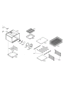 Broil Element / Rack parts for Thermador Range PDR364GDZS/02 from AppliancePartsPros.com