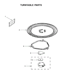 Turntable Parts parts for Maytag Microwave/Hood Combo MMV1174FB2 from AppliancePartsPros.com