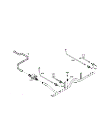 Regulator / Manifold parts for Thermador Range PDR364GDZS/04 from AppliancePartsPros.com