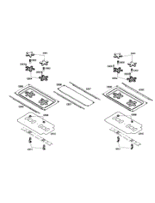Burner Assy parts for Thermador Range PRD304EG/02 from AppliancePartsPros.com