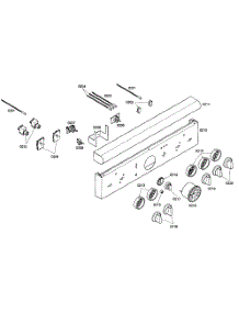 Control Panel parts for Thermador Range PRD304EG/02 from AppliancePartsPros.com