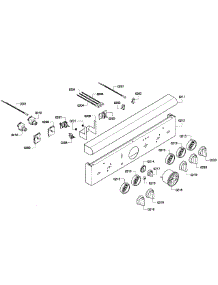 Control Panel parts for Thermador Range PRD304EG/07 from AppliancePartsPros.com