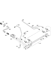 Manifold parts for Thermador Range PRD304EG/12 from AppliancePartsPros.com