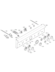Front Panel parts for Thermador Range PRD304GHC/02 from AppliancePartsPros.com
