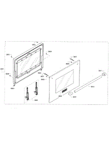 Door Assy parts for Thermador Range PRD304GHC/02 from AppliancePartsPros.com