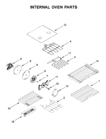 Internal Oven Parts parts for Kitchenaid Electric Range KFID500ESS02 from AppliancePartsPros.com