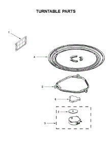 Turntable Parts parts for Maytag Microwave/Hood Combo YMMV1174FZ1 from AppliancePartsPros.com