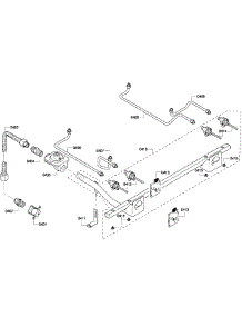 Manifold parts for Thermador Range PRD304GHC/03 from AppliancePartsPros.com