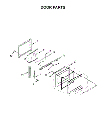 Door Parts parts for Jenn-Air Range JDS1750FP0 from AppliancePartsPros.com