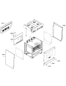 Range Assy parts for Thermador Range PRD304GHU/09 from AppliancePartsPros.com