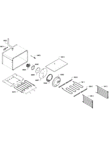 Oven Assy parts for Thermador Range PRD304GHU/10 from AppliancePartsPros.com