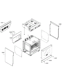 Range Assy parts for Thermador Range PRD304GHU/10 from AppliancePartsPros.com