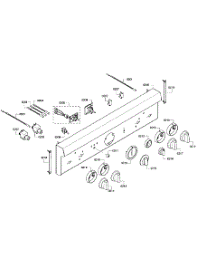 Control Panel parts for Thermador Range PRD304GHU/10 from AppliancePartsPros.com