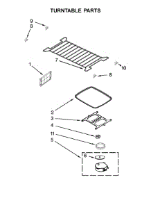 Turntable Parts parts for Maytag Microwave/Hood Combo MMV5219DH4 from AppliancePartsPros.com