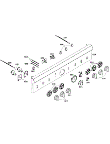 Control Panel parts for Thermador Range PRD366EHC/07 from AppliancePartsPros.com