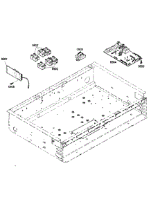 Pcb Assy parts for Thermador Range PRD366EHC/07 from AppliancePartsPros.com