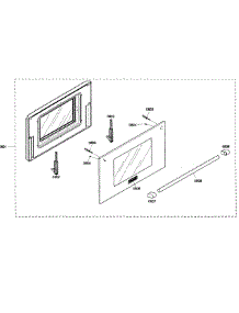 Door Assy parts for Thermador Range PRD366EHC/07 from AppliancePartsPros.com