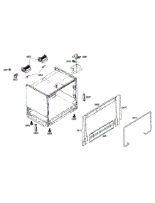 Oven Mounting parts for Thermador Range PRD364ELHU02 from AppliancePartsPros.com