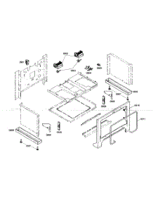 Mount Assy parts for Thermador Gas Range PRG364EDG03 from AppliancePartsPros.com