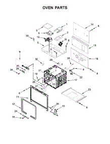 Oven Parts parts for Jenn-Air Range JLRP436WP01 from AppliancePartsPros.com