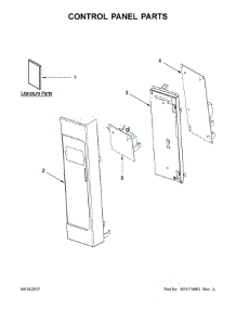 Control Panel Parts parts for Maytag Microwave/Hood Combo MMV5220FW2 from AppliancePartsPros.com