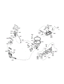 Sump / Water Heater / Pump parts for Bosch Dishwasher SHY56A05UC/23 from AppliancePartsPros.com