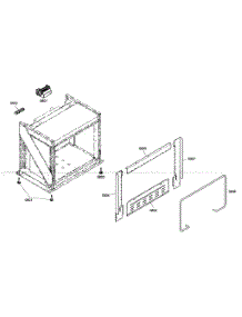 Oven Cabinet Parts parts for Thermador Gas Range PRG364EDH01 from AppliancePartsPros.com