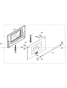 Door Assy parts for Thermador Gas Range PRG364EDH01 from AppliancePartsPros.com
