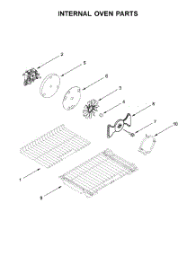 Internal Oven Parts parts for Kitchenaid Gas Range KFGD500EBS00 from AppliancePartsPros.com