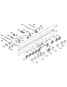 Control Panel parts for Thermador Gas Range PRG486EDPG/01 from AppliancePartsPros.com
