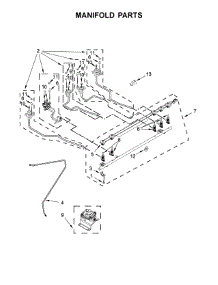 Manifold Parts parts for Jenn-Air Range JDS1450CFS0 from AppliancePartsPros.com