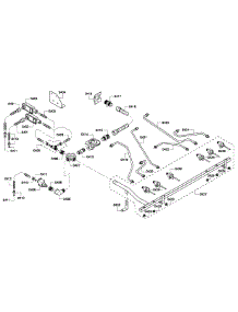 Gas Supplay parts for Thermador Gas Range PRG366EPG/01 from AppliancePartsPros.com