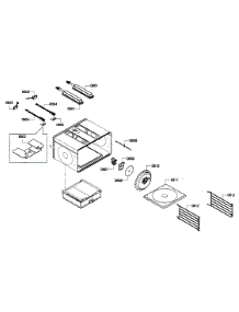 Oven Assy parts for Thermador Gas Range PRG366EPG/01 from AppliancePartsPros.com