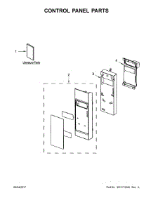Control Panel Parts parts for Maytag Microwave/Hood Combo YMMV4203WW4 from AppliancePartsPros.com