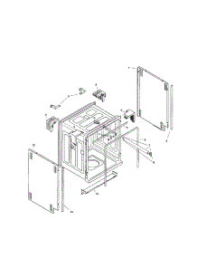 Tank parts for Bosch Dishwasher SHU9915UC/06 / FD 7908-8002 from AppliancePartsPros.com